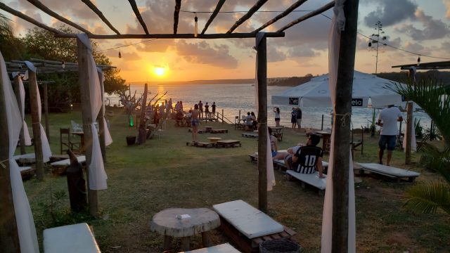 Pôr do Sol na Lagoa de Guaraíras - Tibau do Sul