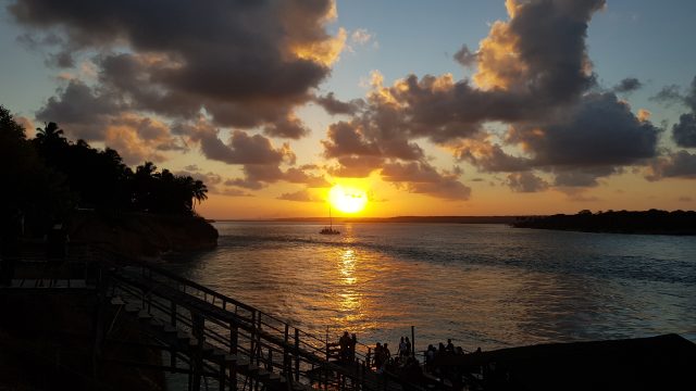 Pôr do Sol na Lagoa de Guaraíras - Tibau do Sul