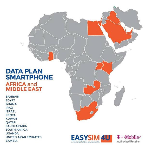 Chip Celular Easysim4u África Chip Celular Easysim4u África