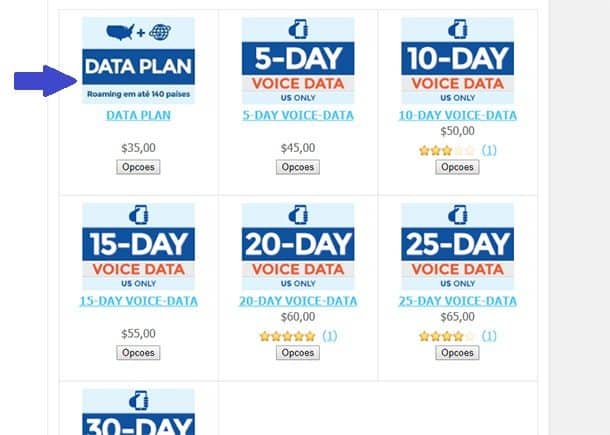 Easysim4u Plano Canadá e México Easysim4u Plano Canadá e México