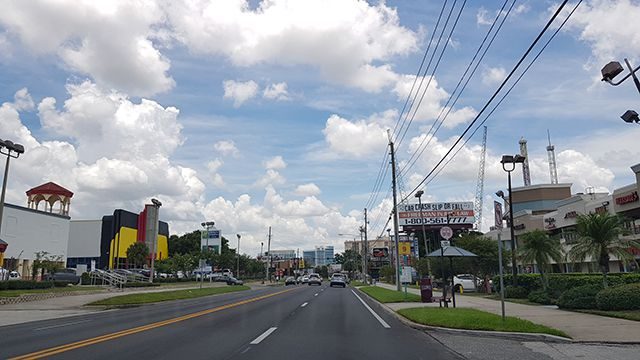 International Drive perto da Universal