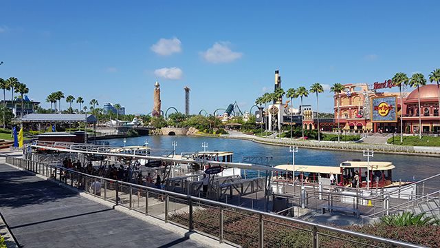 Transporte barco - Universal - Orlando