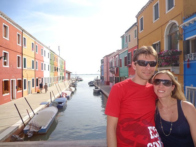 Burano - Veneza - Itália Burano - Veneza - Itália