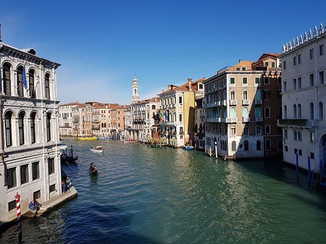 Canal Grande visto da Ponte de Rialto - Veneza