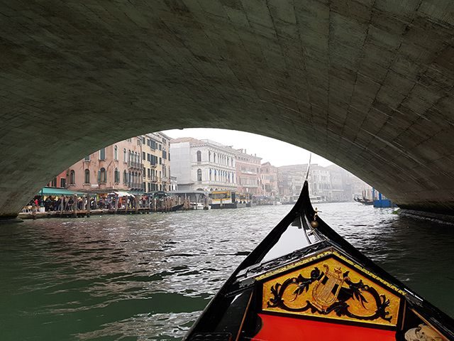 Passeio de Gôndola - Veneza - Itália Passeio de Gôndola - Veneza - Itália