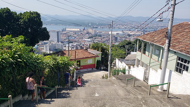 Escadaria Monte Serrat - Santos - SP