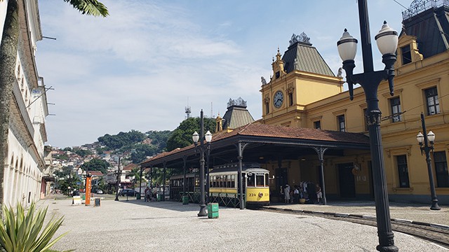 Bonde - Estação do Valongo - Museu Pelé - Santos
