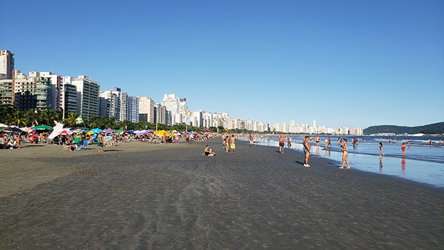 Praia do Boqueirão - Santos - SP