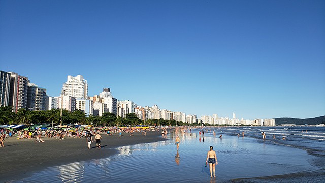Praia do Embaré - Santos - SP