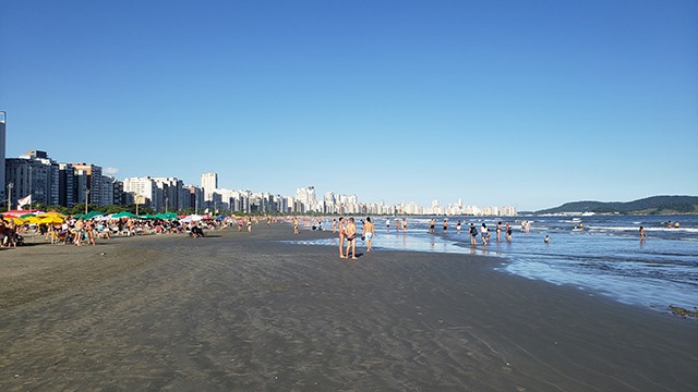 Praia do Gonzaga - Santos