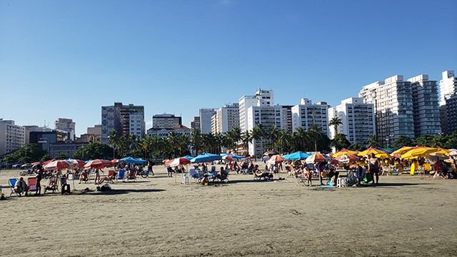 Praia do Gonzaga - Santos - SP