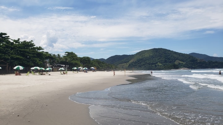 Praia de Camburi - São Sebastião - SP