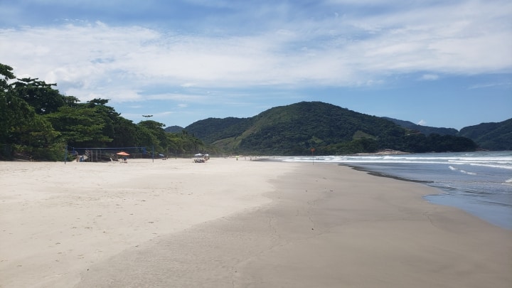 Praia de Camburi - São Sebastião - SP