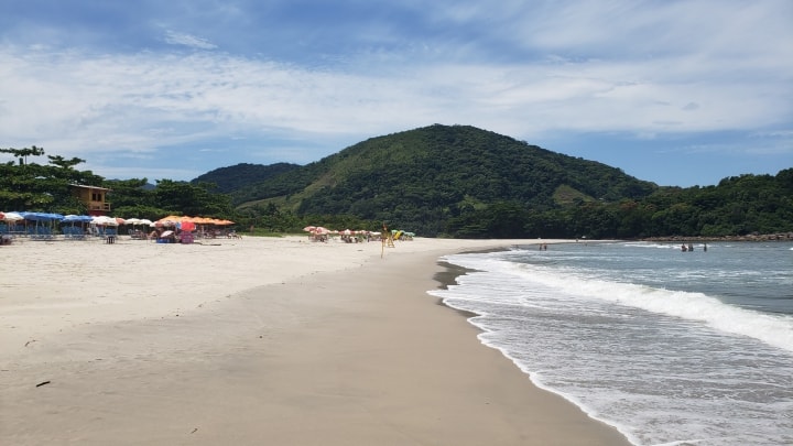 Praia de Camburi - São Sebastião - SP