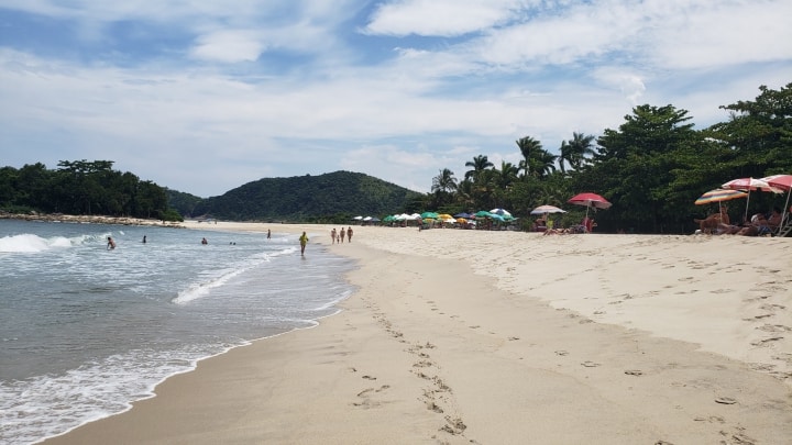 Praia de Camburizinho - São Sebastião - SP