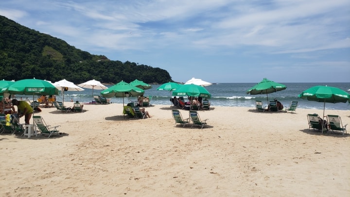 Praia de Camburizinho - São Sebastião - SP