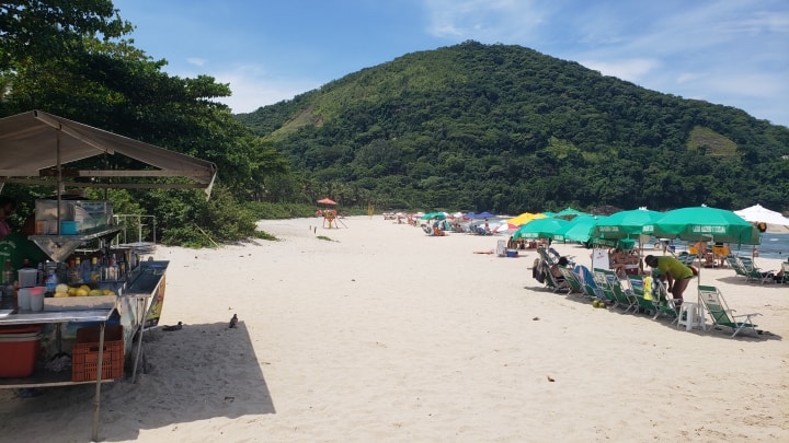 Praia de Camburizinho - São Sebastião - SP