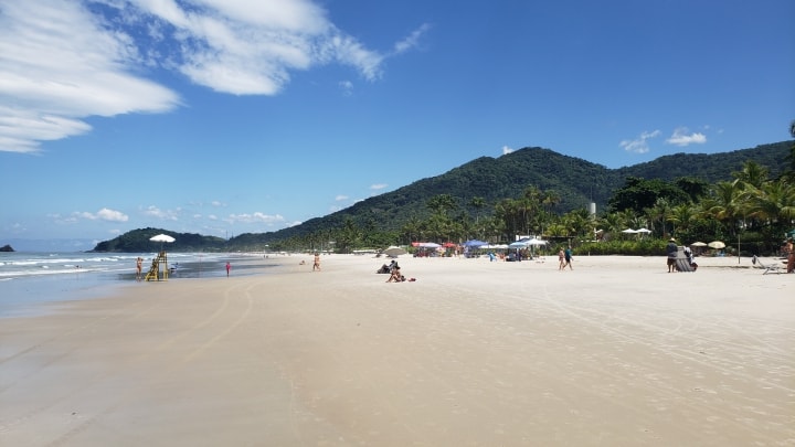 Praia de Juquehy - São Sebastião - SP 