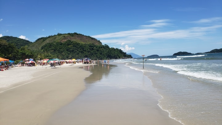 Praia de Juquehy - São Sebastião - SP 