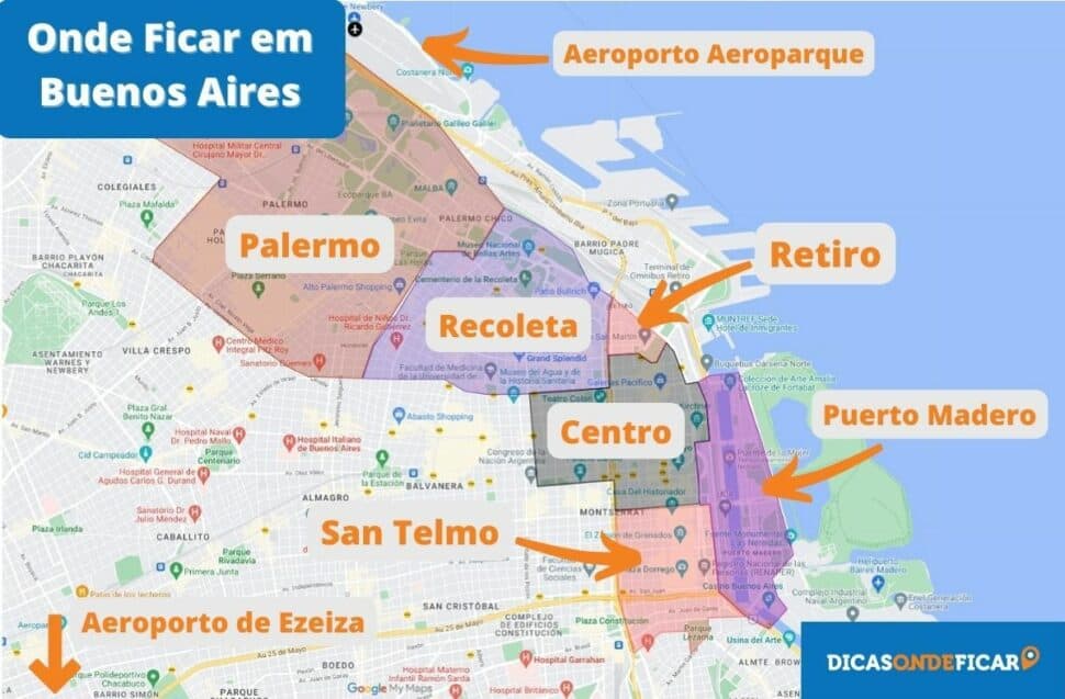 Onde ficar em Buenos Aires melhores hotéis e bairros Dicas Onde Ficar