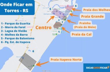 Onde ficar em Torres: melhores hotéis, pousadas e praias