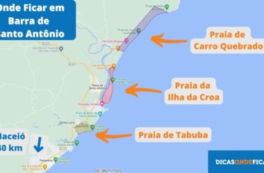 Onde ficar em Barra de Santo Antônio: melhores pousadas e hotéis