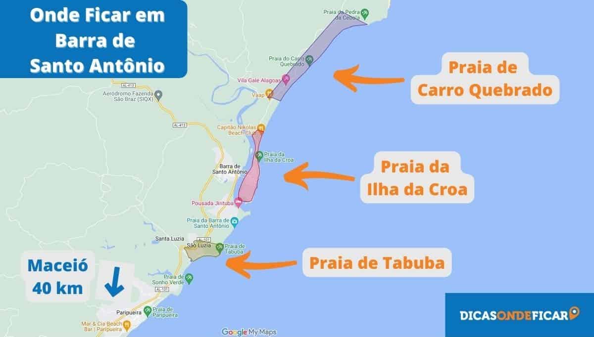 Onde Ficar em Barra de Santo Antônio - AL Onde Ficar em Barra de Santo Antônio - AL