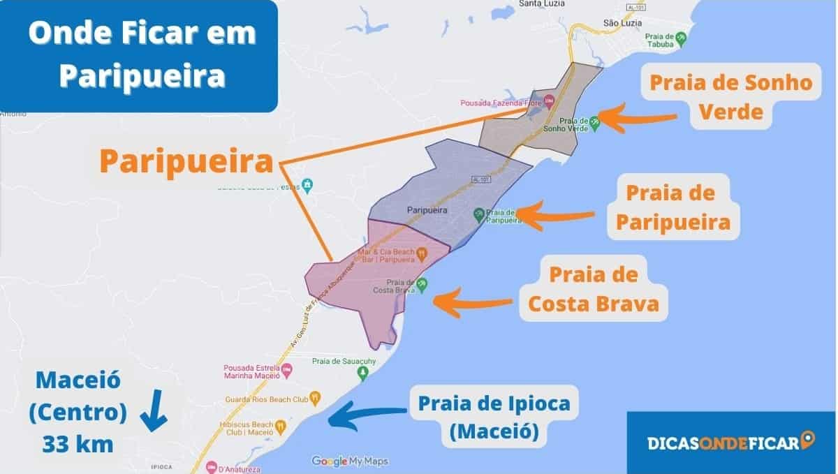 Onde Ficar em Paripueira - AL