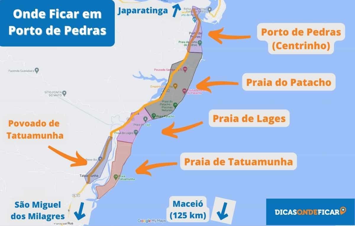 Onde Ficar em Porto de Pedras - Alagoas - Melhores Hotéis e Pousadas