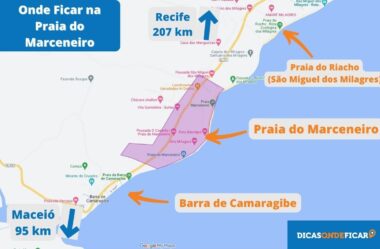 Onde ficar na Praia do Marceneiro: melhores pousadas e hotéis