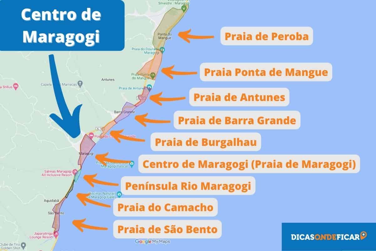 Centro de Maragogi (Praia de Maragogi) - Alagoas
