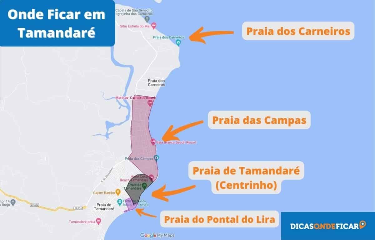 Onde ficar em Tamandaré