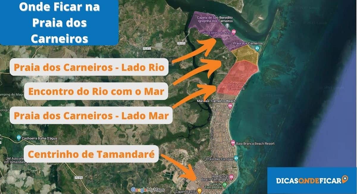 Onde ficar na Praia dos Carneiros - Pernambuco