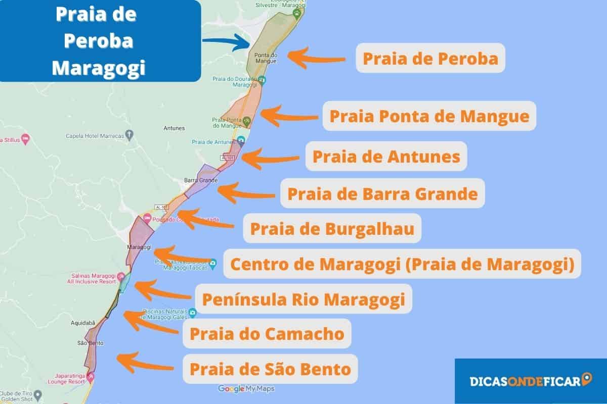 Praia de Peroba - Maragogi - Alagoas