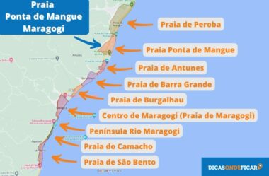 Hotéis e Pousadas na Praia Ponta de Mangue, Maragogi, AL