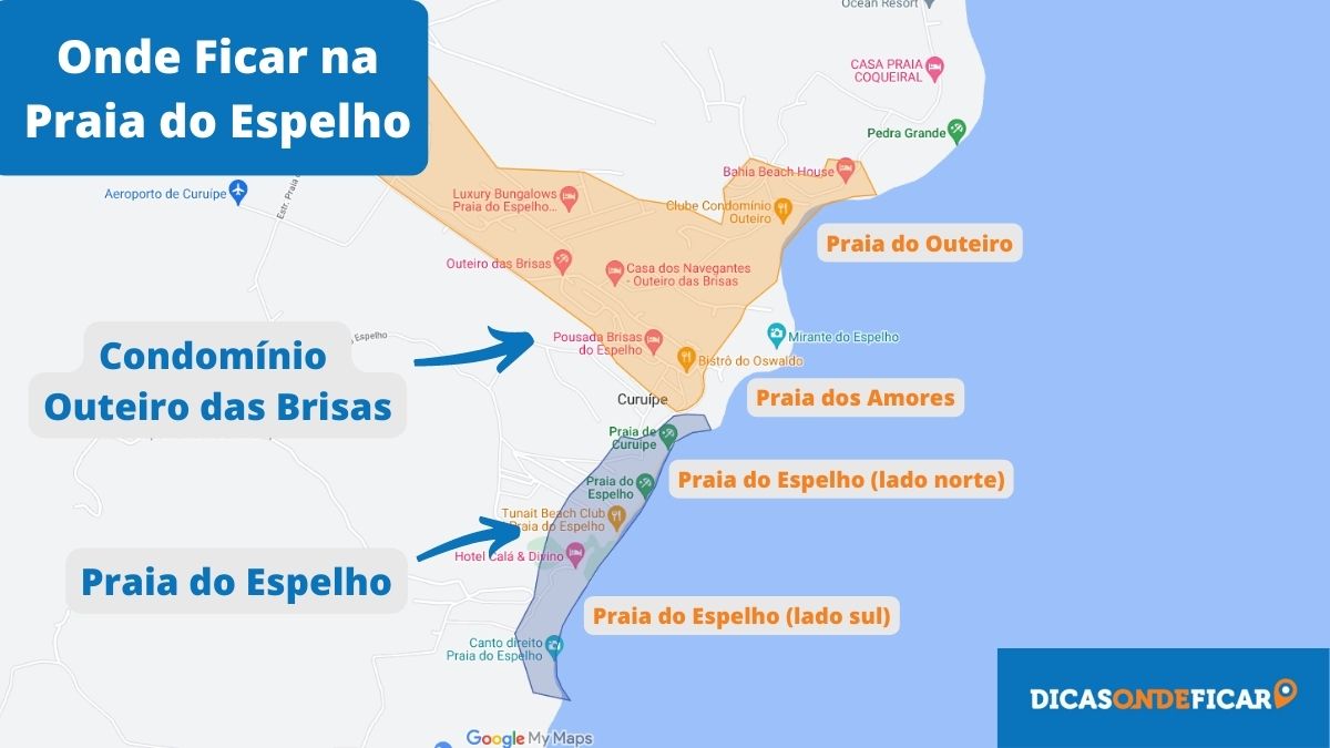 Onde ficar na Praia do Espelho: as melhores áreas para se hospedar