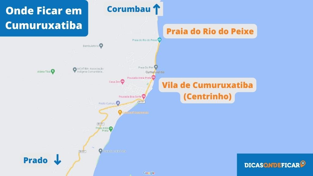 Onde Ficar em Cumuruxatiba - Bahia Onde Ficar em Cumuruxatiba - Bahia