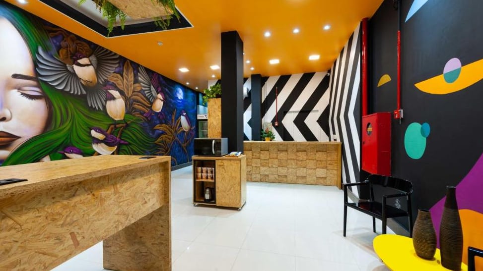 Mural Living - Hotel em Manaus - Amazonas