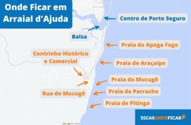 Onde ficar em Arraial d’Ajuda: as melhores áreas e praias para se hospedar