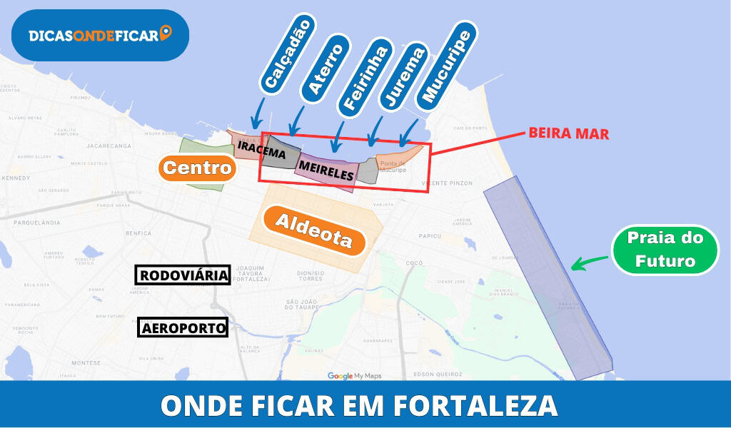 Onde Ficar em Fortaleza - Melhores Bairros e Praias para se Hospedar