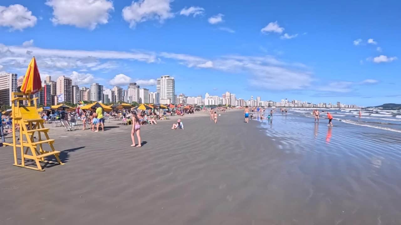 Praia da Pompéia - Santos - SP - Brasil