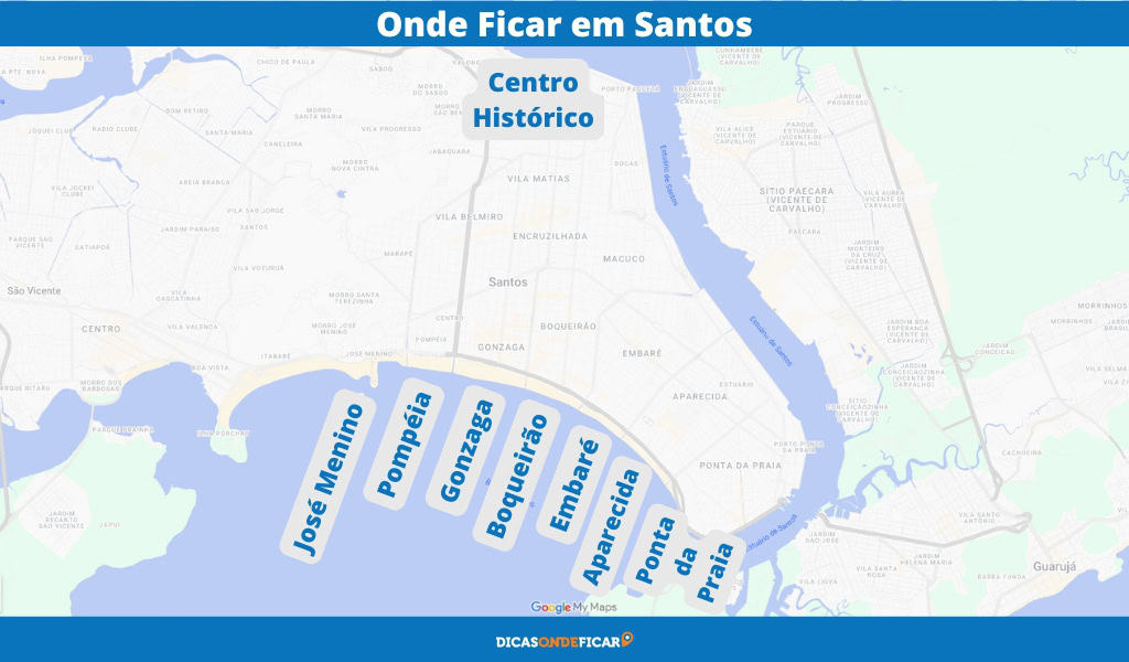 Onde Ficar em Santos - SP
