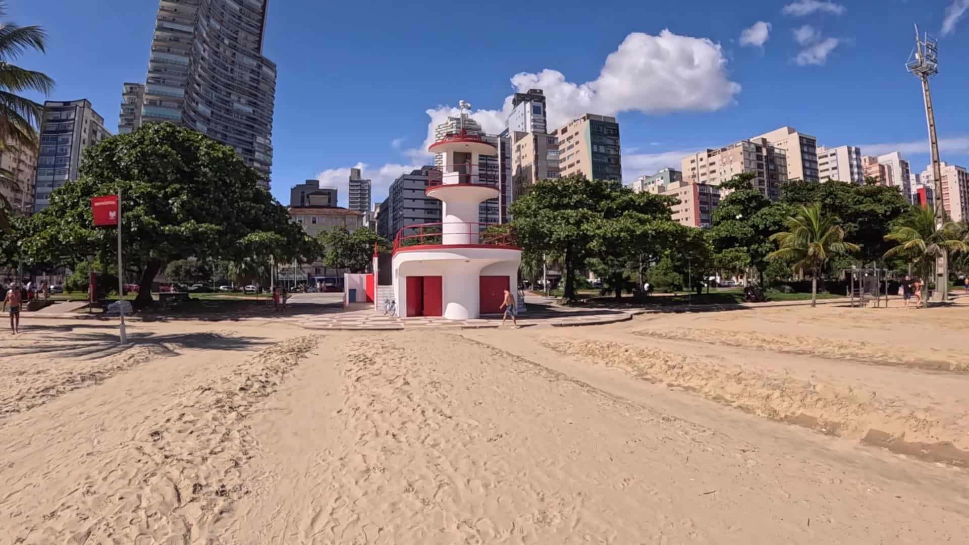 Praia da Pompéia - Santos - SP - Brasil