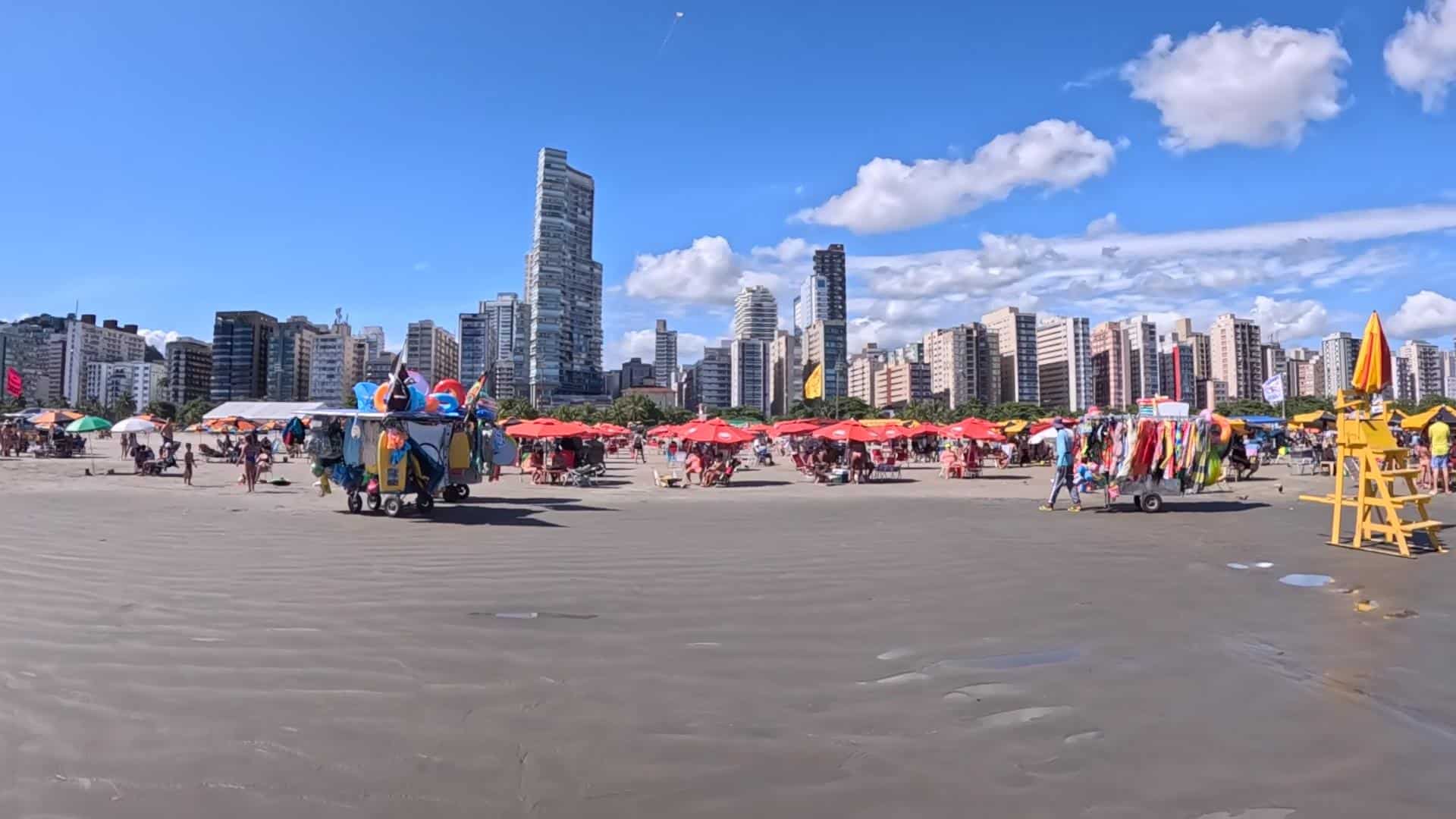 Praia da Pompéia - Santos - SP - Brasil