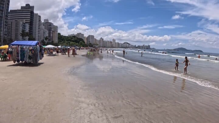 Praia das Astúrias - Guarujá - SP - Brasil
