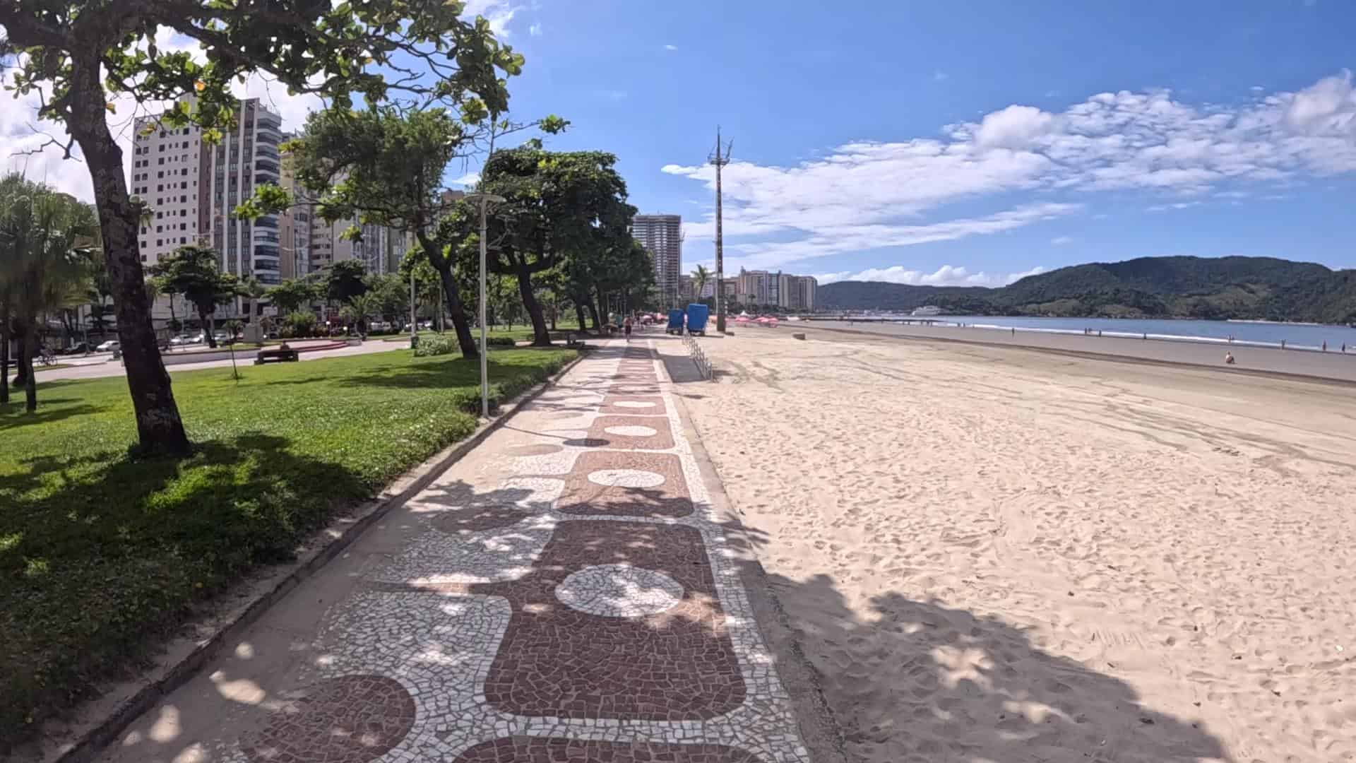 Praia de Aparecida - Santos - SP - Brasil
