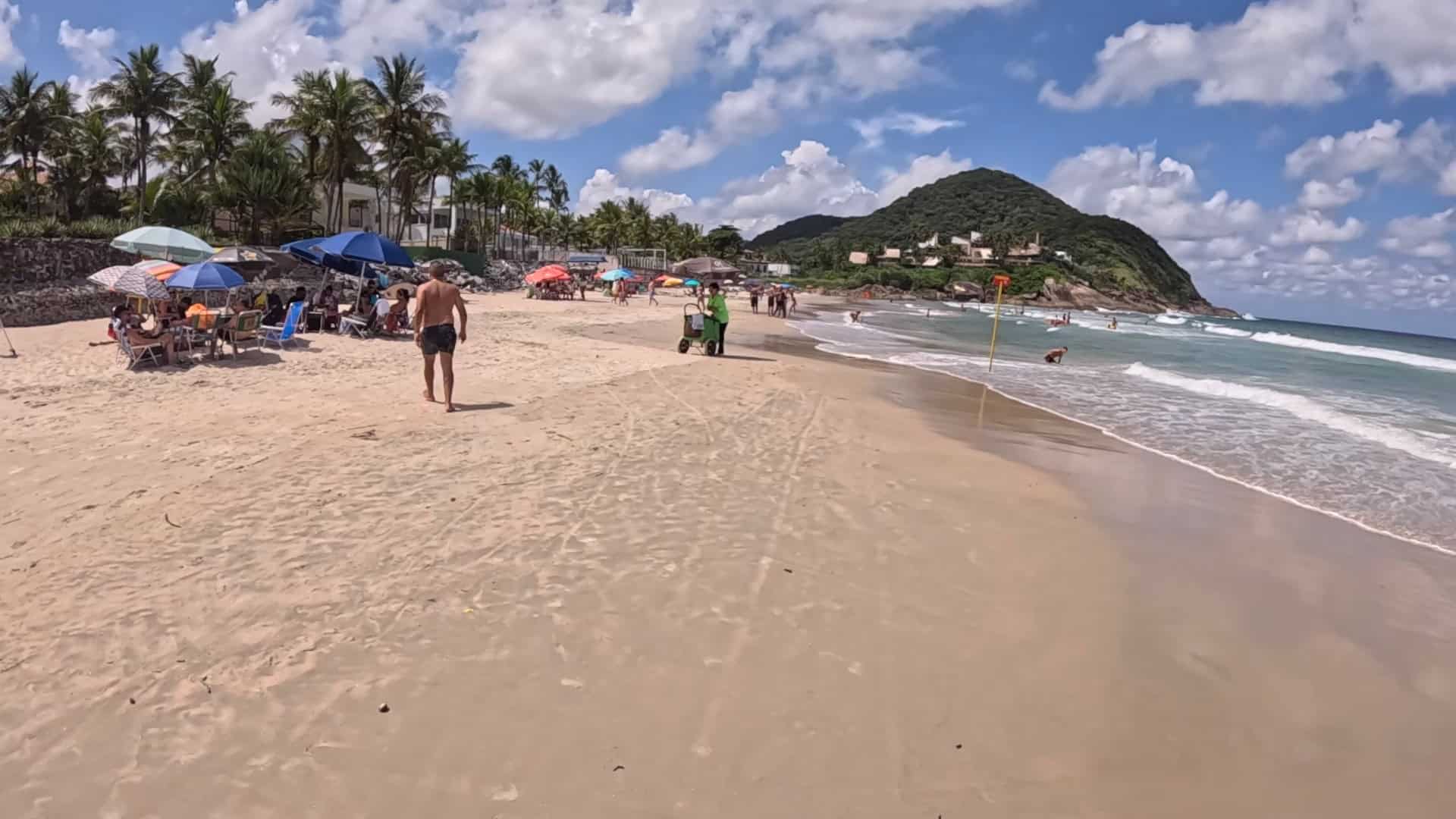 Praia de Pernambuco - Guarujá - SP - Brasil