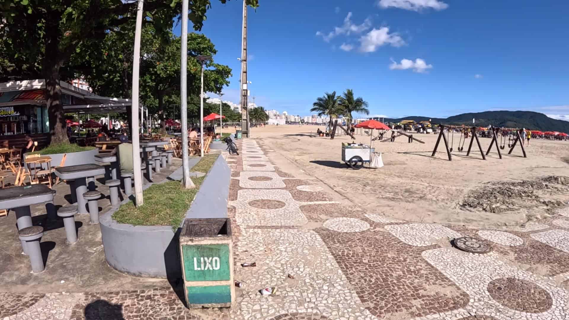 Praia do Boqueirão - Santos - SP - Brasil