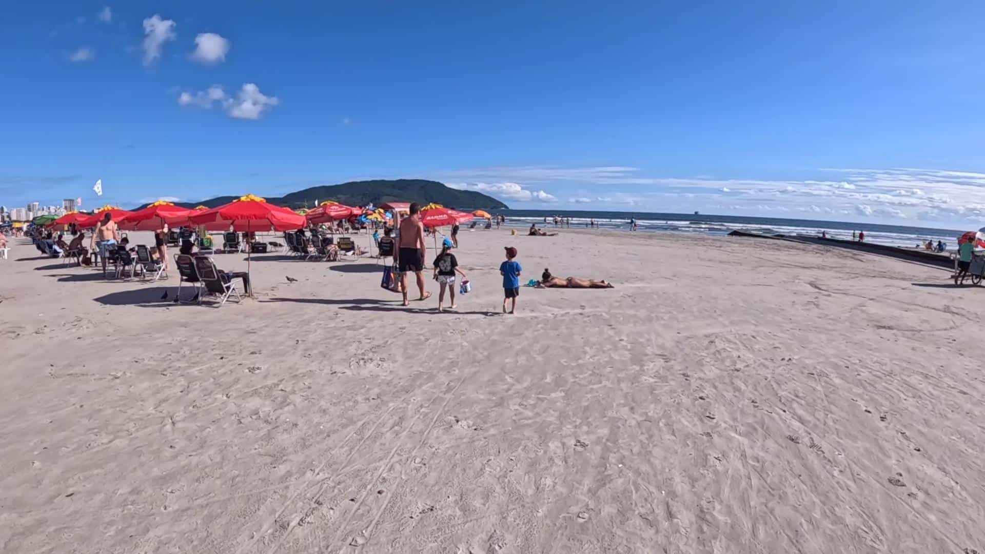Praia do Boqueirão - Santos - SP - Brasil