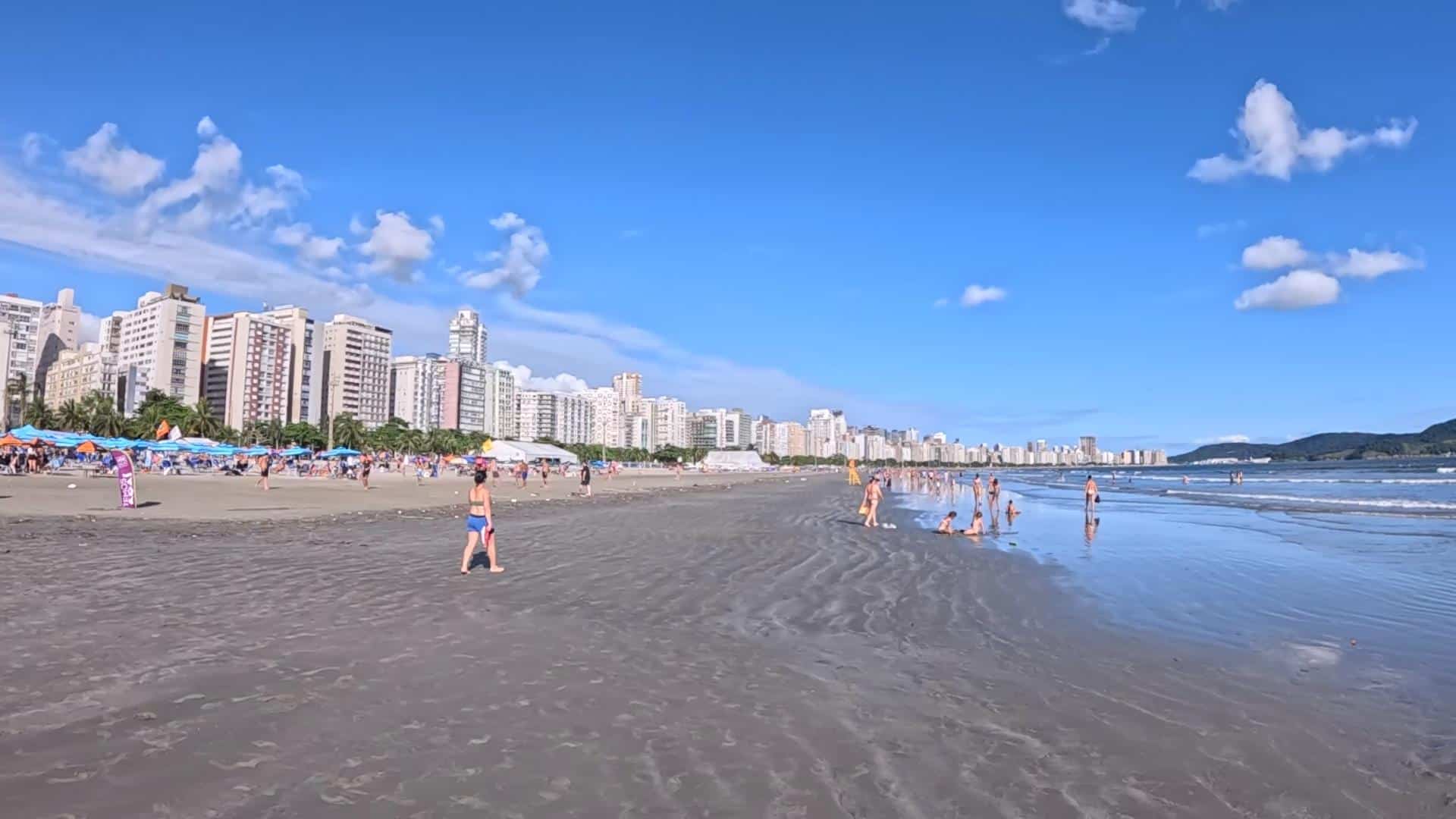 Praia do Boqueirão - Santos - SP - Brasil